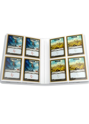 Gamegenic - White 8 Pocket Casual Album Binder