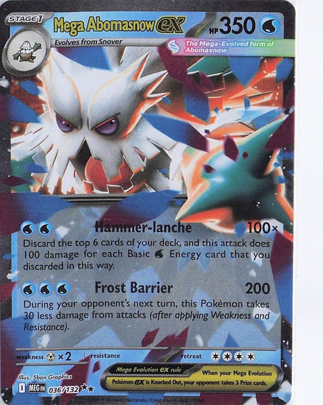 Mega Abomasnow ex 036/132