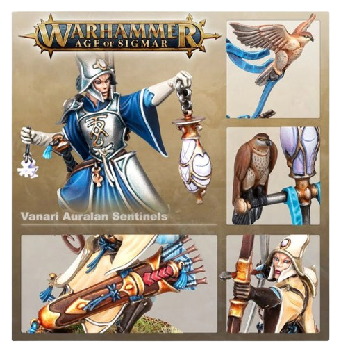 Warhammer Age of Sigmar - Lumineth Realm Lords: Vanari Aural Sentinels