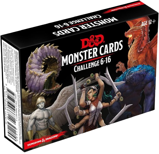 Dungeons & Dragons - Challenge 6-16 Monster Cards