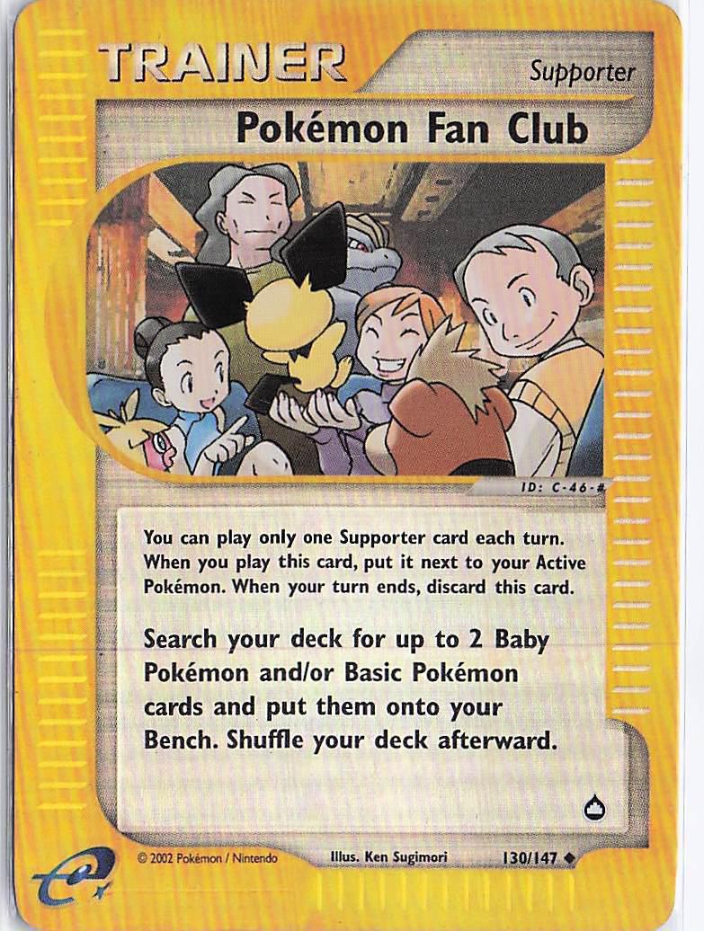 Pokemon Fan Club 130/147 (RH)