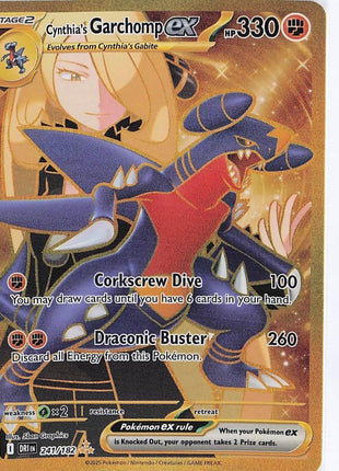 Cynthia’s Garchomp ex 241/182
