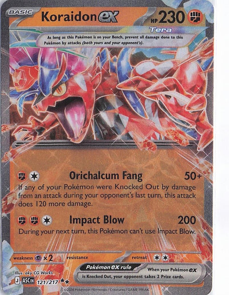 Koraidon ex 121/217