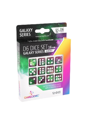 Gamegenic - Galaxy Series: Aurora D6 Dice Set