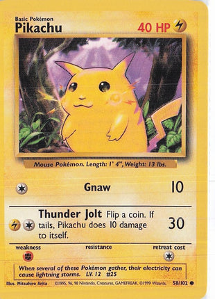 Pikachu 58/102