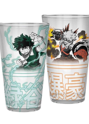 My Hero Academia - Izuku & Bakugo Glass
