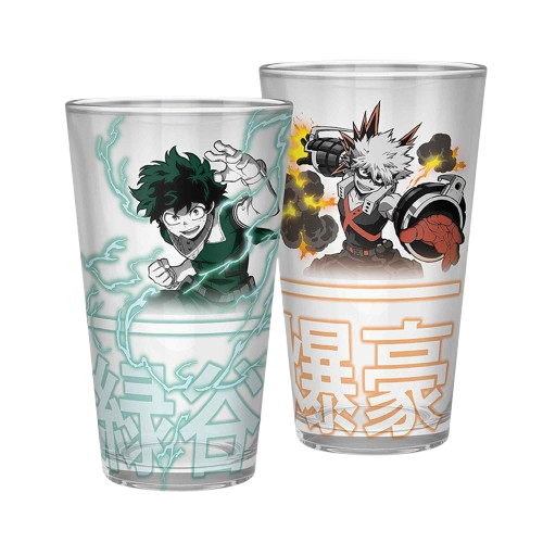 My Hero Academia - Izuku & Bakugo Glass