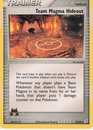 Team Magma Hideout 83/95