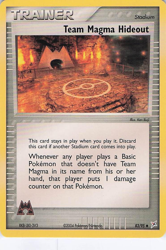 Team Magma Hideout 83/95