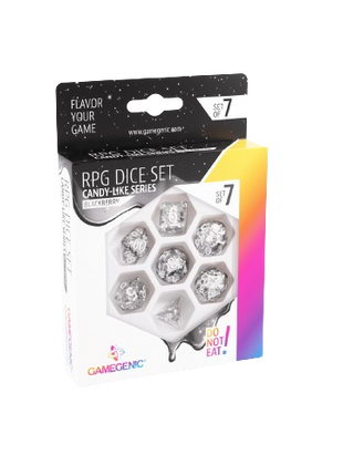 Gamegenic - Blackberry Candy-Like Series RPG Dice Set