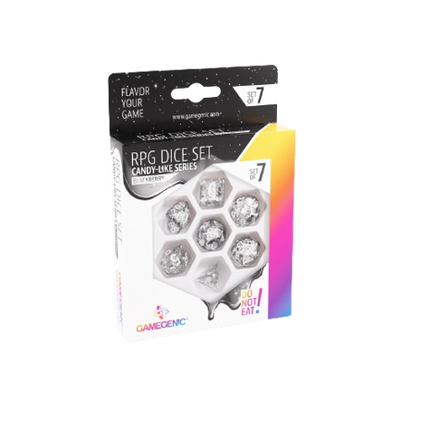 Gamegenic - Blackberry Candy-Like Series RPG Dice Set