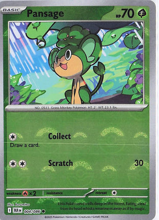 Pansage 004/086 (Pokeball)