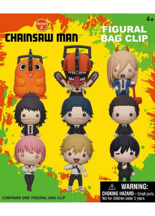 Chainsaw Man - Series 2: 3D Character Bag Clip Blind Bag