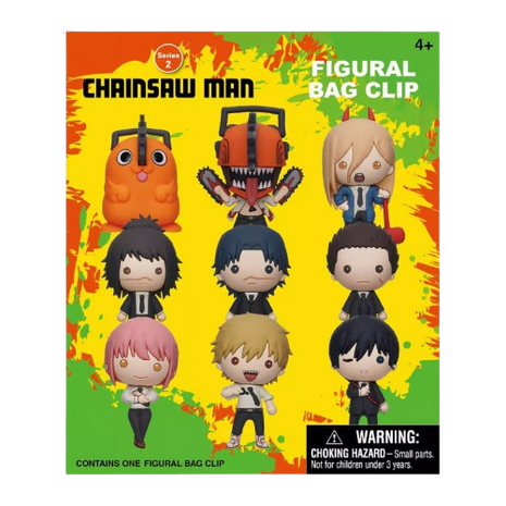 Chainsaw Man - Series 2: 3D Character Bag Clip Blind Bag