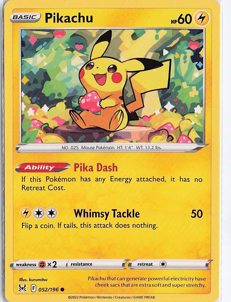 Pikachu 052/196