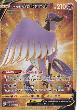 Galarian Articuno V 181/172