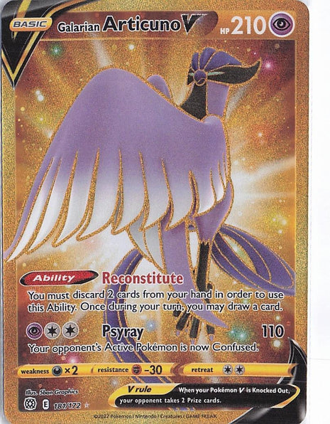 Galarian Articuno V 181/172