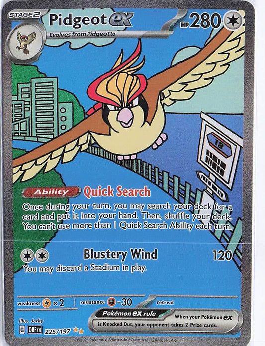 Pidgeot ex 225/197