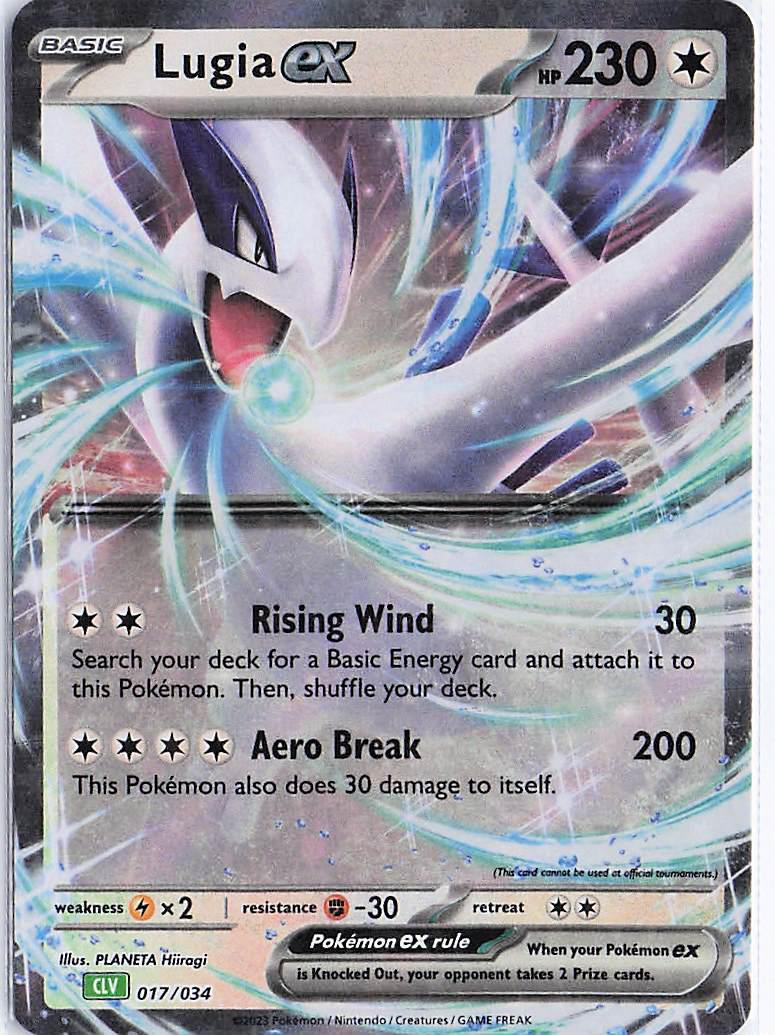 Lugia ex CLV 017/034