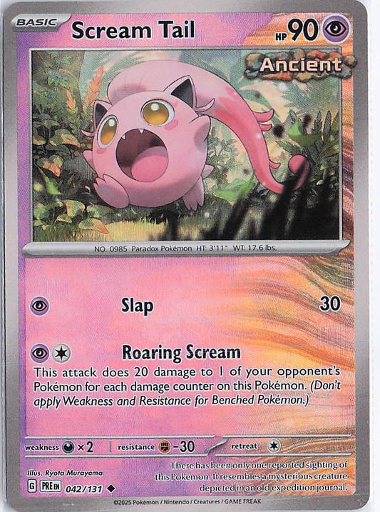 Scream Tail 042/131 (Pokeball Holo)