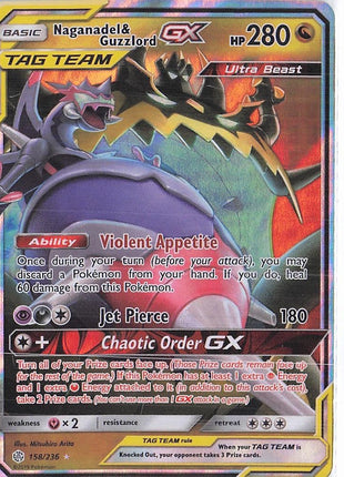 Naganadel & Guzzlord GX 158/236