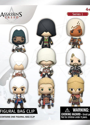 Assassin's Creed - Series 1: 3D Character Bag Clip Blind Bag