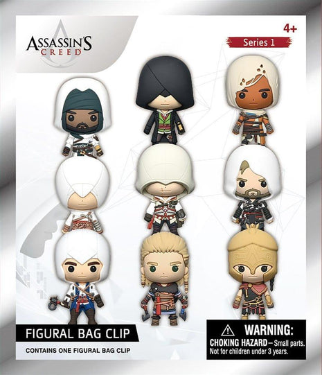 Assassin's Creed - Series 1: 3D Character Bag Clip Blind Bag