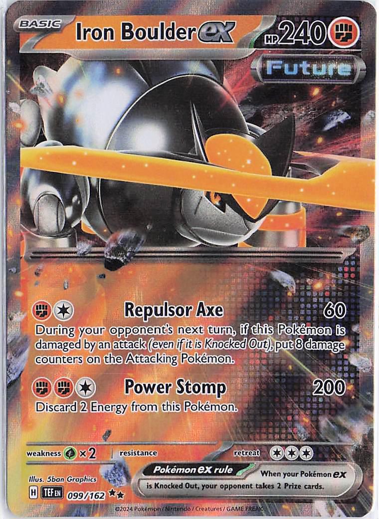 Iron Boulder ex 099/162