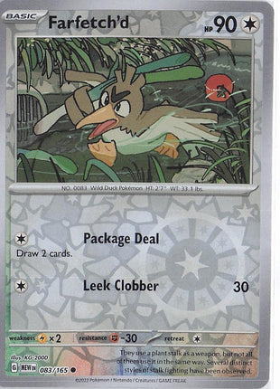 Farfetch’d 083/165 (RH)