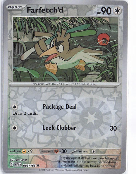 Farfetch’d 083/165 (RH)