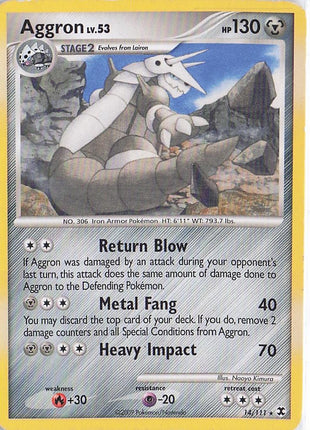 Aggron LV.53 14/111