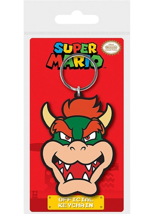 Super Mario - Bowser Rubber Keyring