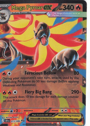 Mega Pyroar ex 015/086