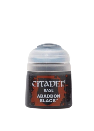 Citadel Paint: Base - Abaddon Black