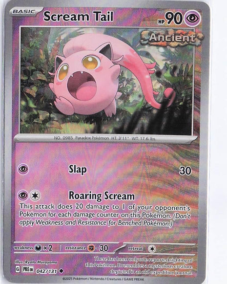 Scream Tail 042/131 (Pokeball)