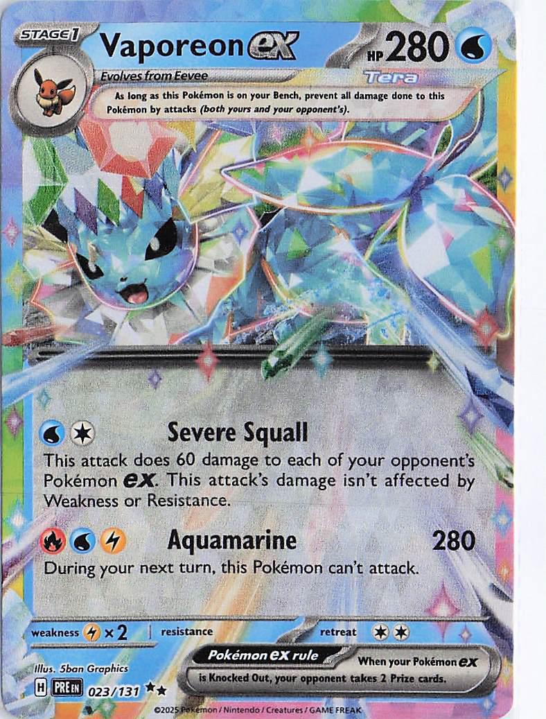 Vaporeon ex 023/131