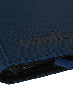 Vault X - Royal Blue 9 Pocket Zip Binder