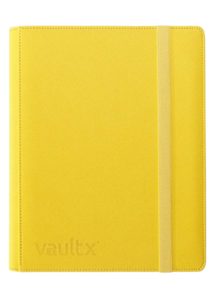Vault X - Yellow 9 Pocket Exo Tec Strap Binder