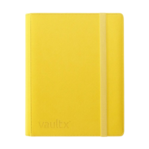 Vault X - Yellow 9 Pocket Exo Tec Strap Binder