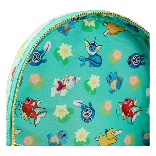 Loungefly - Pokemon: Water Type AOP Mini Backpack