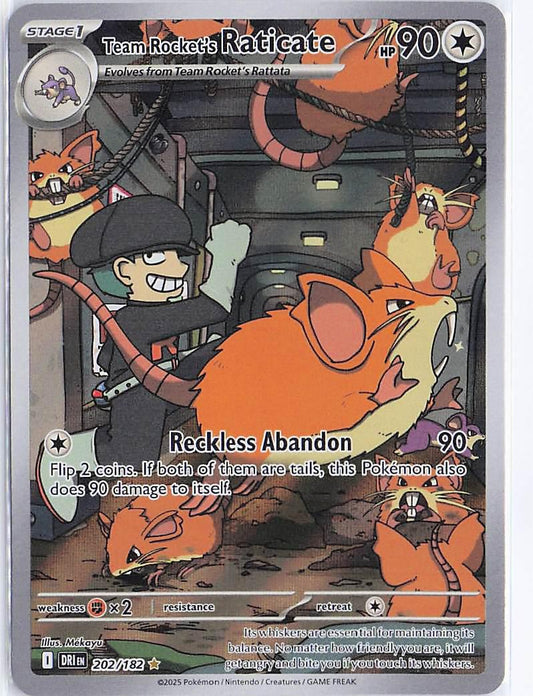 Team Rocket’s Raticate 202/182