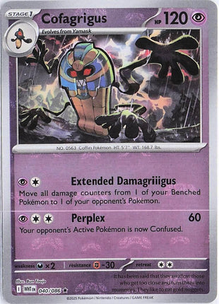 Cofagrigus 040/086 (Masterball Holo)