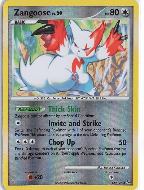 Zangoose LV.29 66/127 (RH)