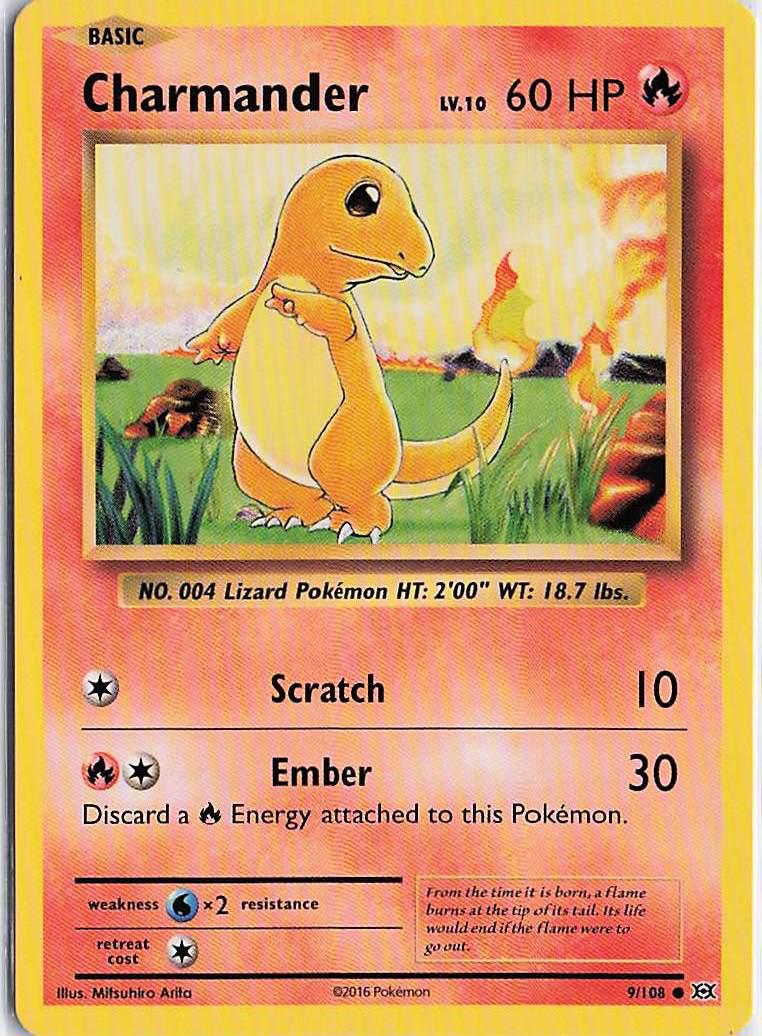 Charmander LV.10 9/108