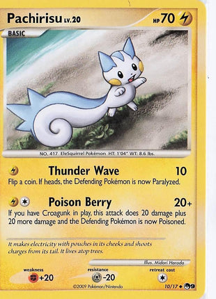 Pachirisu LV.20 10/17
