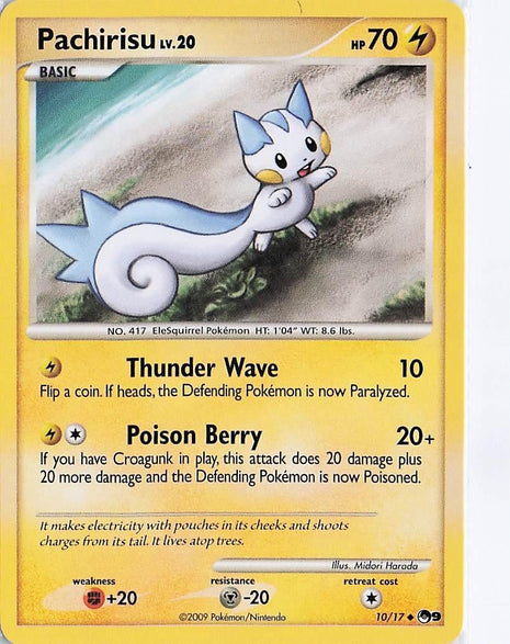 Pachirisu LV.20 10/17