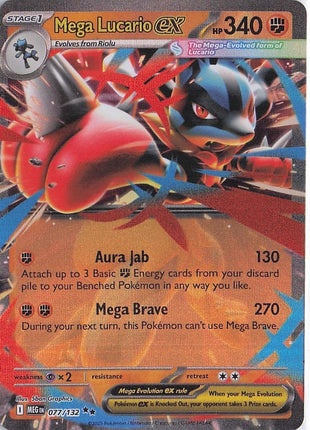 Mega Lucario ex 077/132
