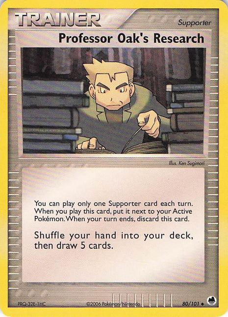 Professor Oak’s research 80/101