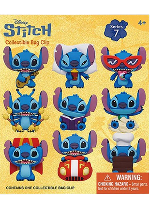 Disney Stitch - Series 7: 3D Character Bag Clip Blind Bag