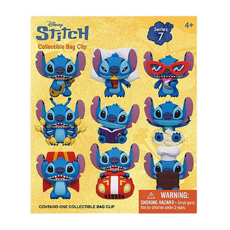 Disney Stitch - Series 7: 3D Character Bag Clip Blind Bag
